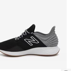 New Balance ROAV fresh foam Kids Black and Gray Sneakers